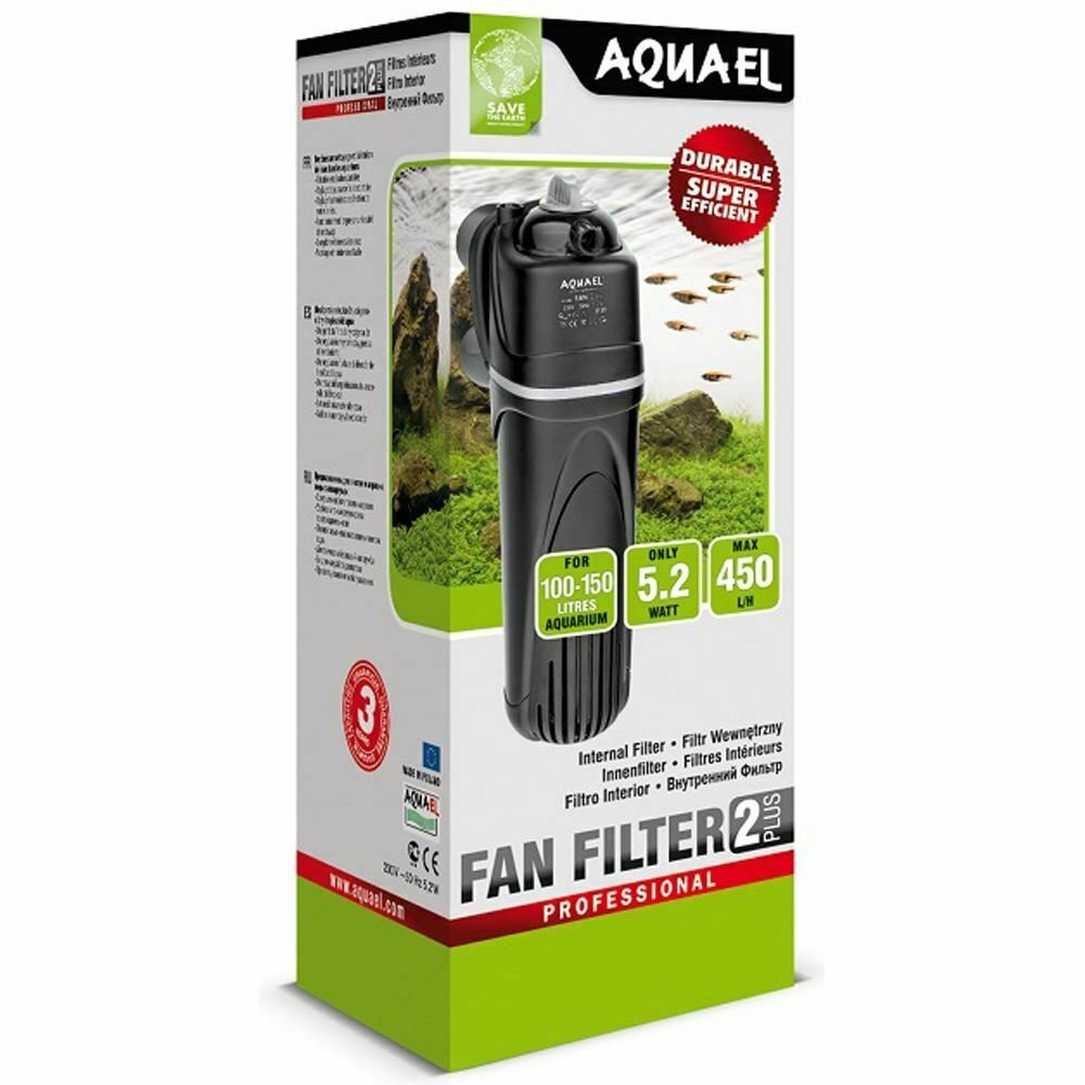 Aquael Fanfilter 2 plus - Akvariefilter - AkvarieButikken ApS