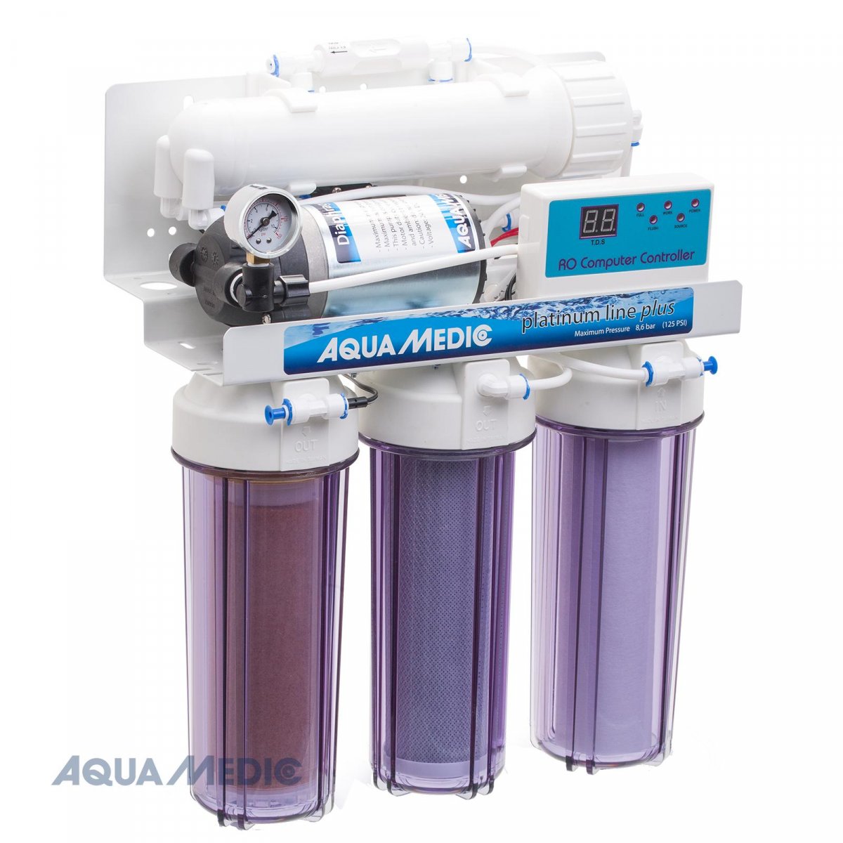 Aqua Medic Platinium line Plus. - Omvendt Osmose - AkvarieButikken ApS